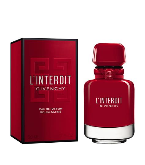 givenchy l'interdit eau de parfum rouge ultime